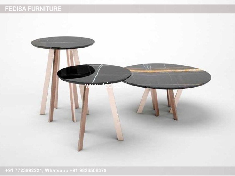 Coffee Table, Marble Effect Coffee Table Coffee & Center Table Online