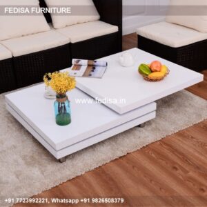 Glass Coffee Table, Modern Wood Coffee Table Coffee & Center Table Online