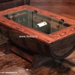 Glass Coffee Table, Wood Block Coffee Table Coffee & Center Table Online