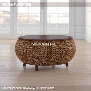 White Coffee Table, Rustic Round Coffee Table Coffee & Center Table Online