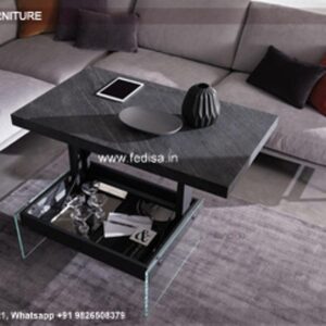 Lift Top Coffee Table, Coffee Table With Shelf Coffee & Center Table Online