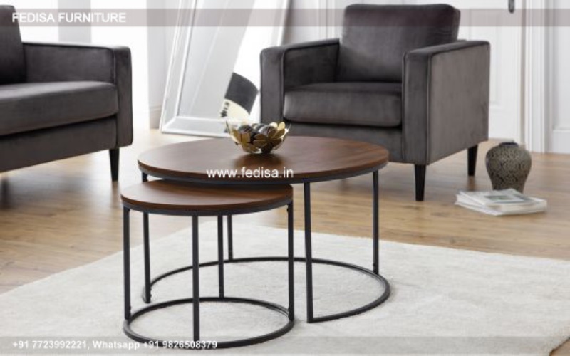 Round Coffee Table, Shadow Box Table Coffee & Center Table Online