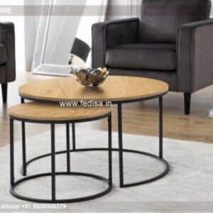 Glass Coffee Table, Marble Nesting Tables Coffee & Center Table Online