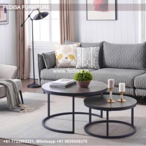 Round Coffee Table, Large Glass Coffee Table Coffee & Center Table Online