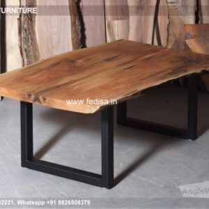 White Coffee Table, Velvet Coffee Table Coffee & Center Table Online