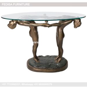 Round Coffee Table, Steampunk Coffee Table Coffee & Center Table Online