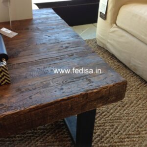 White Coffee Table, Cushioned Coffee Table Coffee & Center Table Online