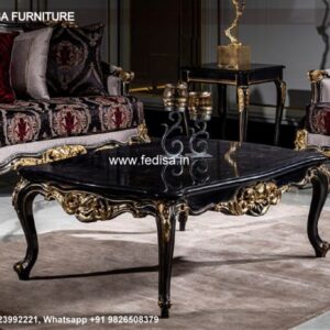 Glass Coffee Table, Brass Drum Coffee Table Coffee & Center Table Online