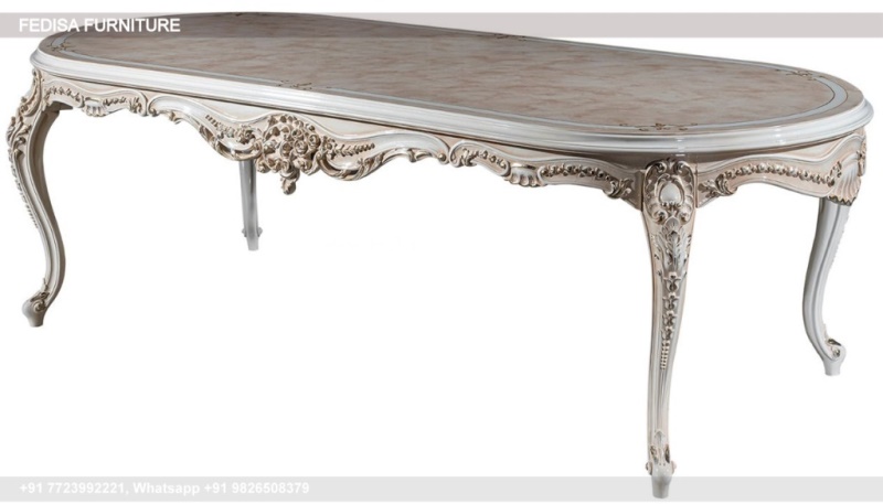 White Coffee Table, Glitter Coffee Table Coffee & Center Table Online