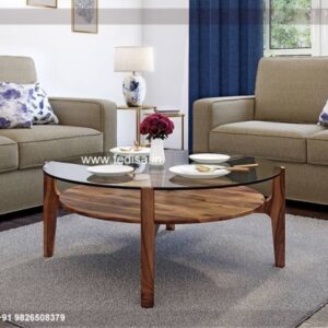 White Coffee Table, Oak Wood Coffee Table Coffee & Center Table Online