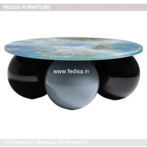 White Coffee Table, Oak Side Tables For Living Room Coffee & Center Table Online