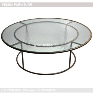 Outdoor Coffee Table, Small Round Coffee Table With Storage Coffee & Center Table Online