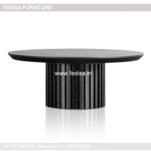 Marble Coffee Table, Fluted Coffee Table Coffee & Center Table Online