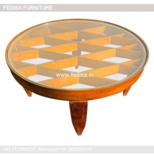 Round Coffee Table, Scaffold Board Coffee Table Coffee & Center Table Online