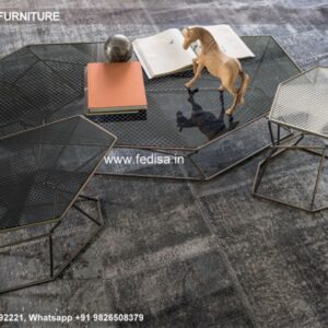 Marble Coffee Table, Rattan Garden Side Table Coffee & Center Table Online