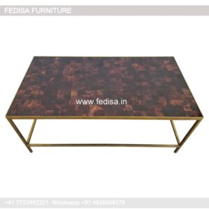 Outdoor Coffee Table, White Small Side Table Coffee & Center Table Online
