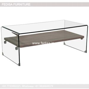 Coffee Table, Oval Glass Top Coffee Table Coffee & Center Table Online