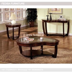 White Coffee Table, Baby Friendly Coffee Table Coffee & Center Table Online