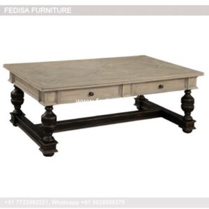 White Coffee Table, Tulou Coffee Table Coffee & Center Table Online