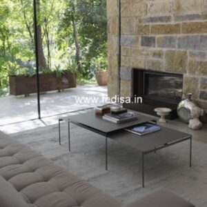 Marble Coffee Table, Modern Walnut Coffee Table Coffee & Center Table Online