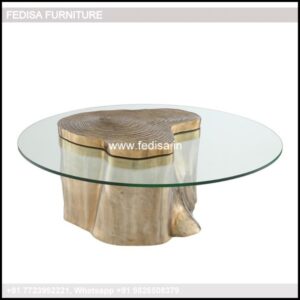 Outdoor Coffee Table, Rounded Edge Coffee Table Coffee & Center Table Online