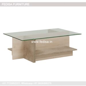 Glass Coffee Table, Coffee Table Size For Sectional Coffee & Center Table Online