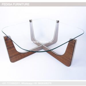 Wood Coffee Table, Industrial Coffee Table Coffee & Center Table Online