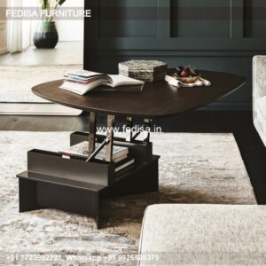 Square Coffee Table, Wooden Center Table For Living Room Coffee & Center Table Online