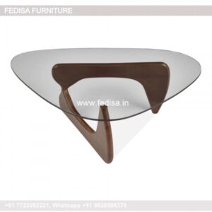 Living Room Table, Wood Drum Coffee Table Coffee & Center Table Online