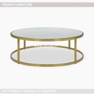 Ottoman Coffee Table, Round Metal Coffee Table Coffee & Center Table Online
