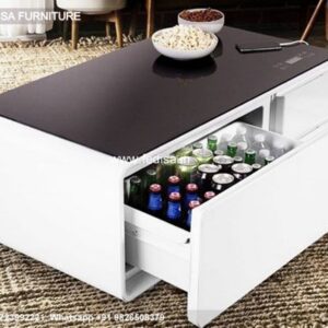 Living Room Table, Glass Teapoy Coffee & Center Table Online