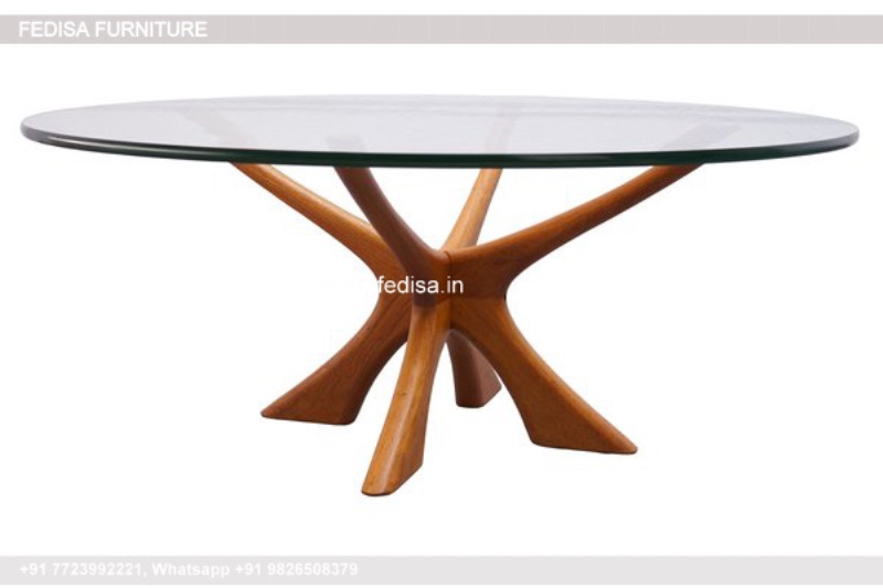Wood Coffee Table, Steel Coffee Table Coffee & Center Table Online
