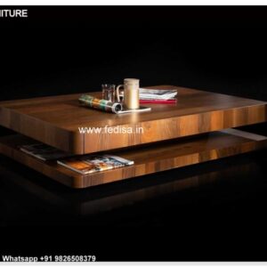 Sobro Coffee Table, Glass And Metal Coffee Table Coffee & Center Table Online