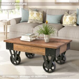 Living Room Table, Raw Edge Coffee Table Coffee & Center Table Online