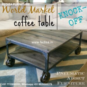 Ottoman Coffee Table, Epoxy River Coffee Table Coffee & Center Table Online