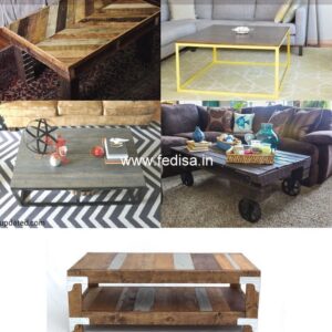 Coffee Table Sets, Coffee Table With Stools Underneath Coffee & Center Table Online