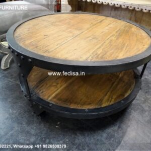 Sobro Coffee Table, White Oak Side Table Coffee & Center Table Online