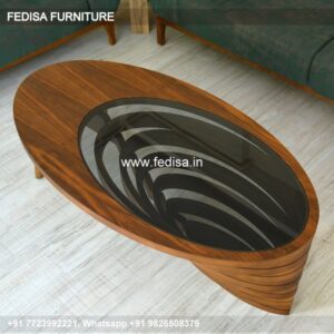 Ottoman Coffee Table, White And Glass Coffee Table Coffee & Center Table Online