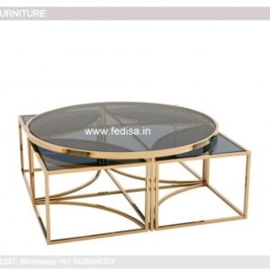 Coffee Table Sets, Solid Wood Coffee Table With Storage Coffee & Center Table Online