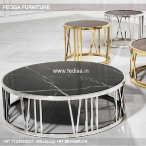 Sobro Coffee Table, 3 Piece Glass Coffee Table Set Coffee & Center Table Online