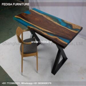 Square Coffee Table, Carved Wood Side Table Coffee & Center Table Online