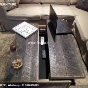 Black Coffee Table, V8 Engine Table Coffee & Center Table Online