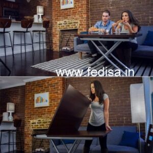 Modern Coffee Table, Black Metal And Glass Coffee Table Coffee & Center Table Online