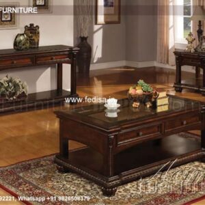 Black Coffee Table, Laccio Coffee Table Coffee & Center Table Online