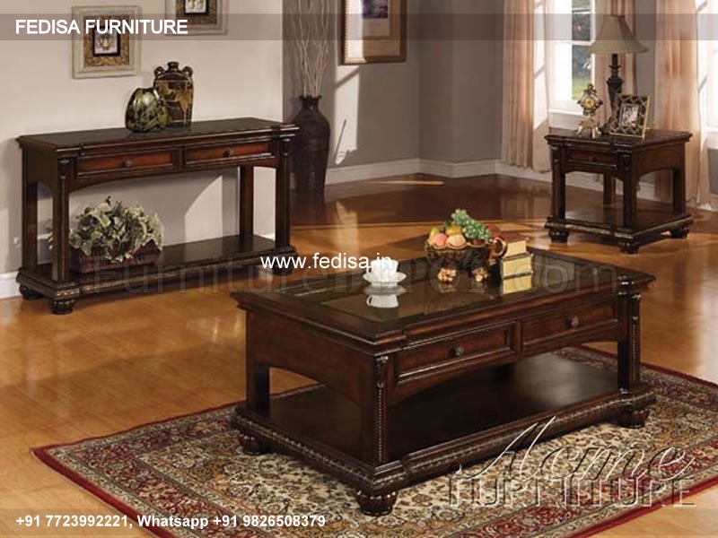 Black Coffee Table, Laccio Coffee Table Coffee & Center Table Online