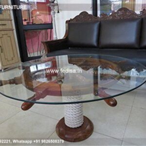 Living Room Table, Wood Trunk Table Coffee & Center Table Online