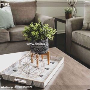 Sobro Coffee Table, Wooden Coffee Table With Glass Top Coffee & Center Table Online