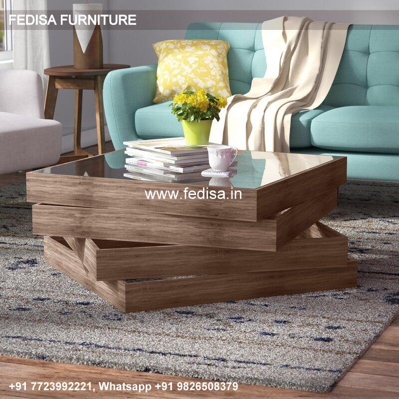 Ottoman Coffee Table, Teak Nesting Tables Coffee & Center Table Online