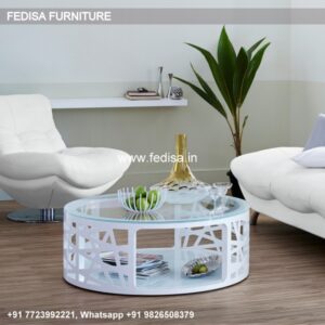 Wood Coffee Table, Crushed Glass Coffee Table Coffee & Center Table Online