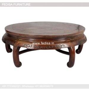Wood Coffee Table, Leather Trunk Coffee Table Coffee & Center Table Online